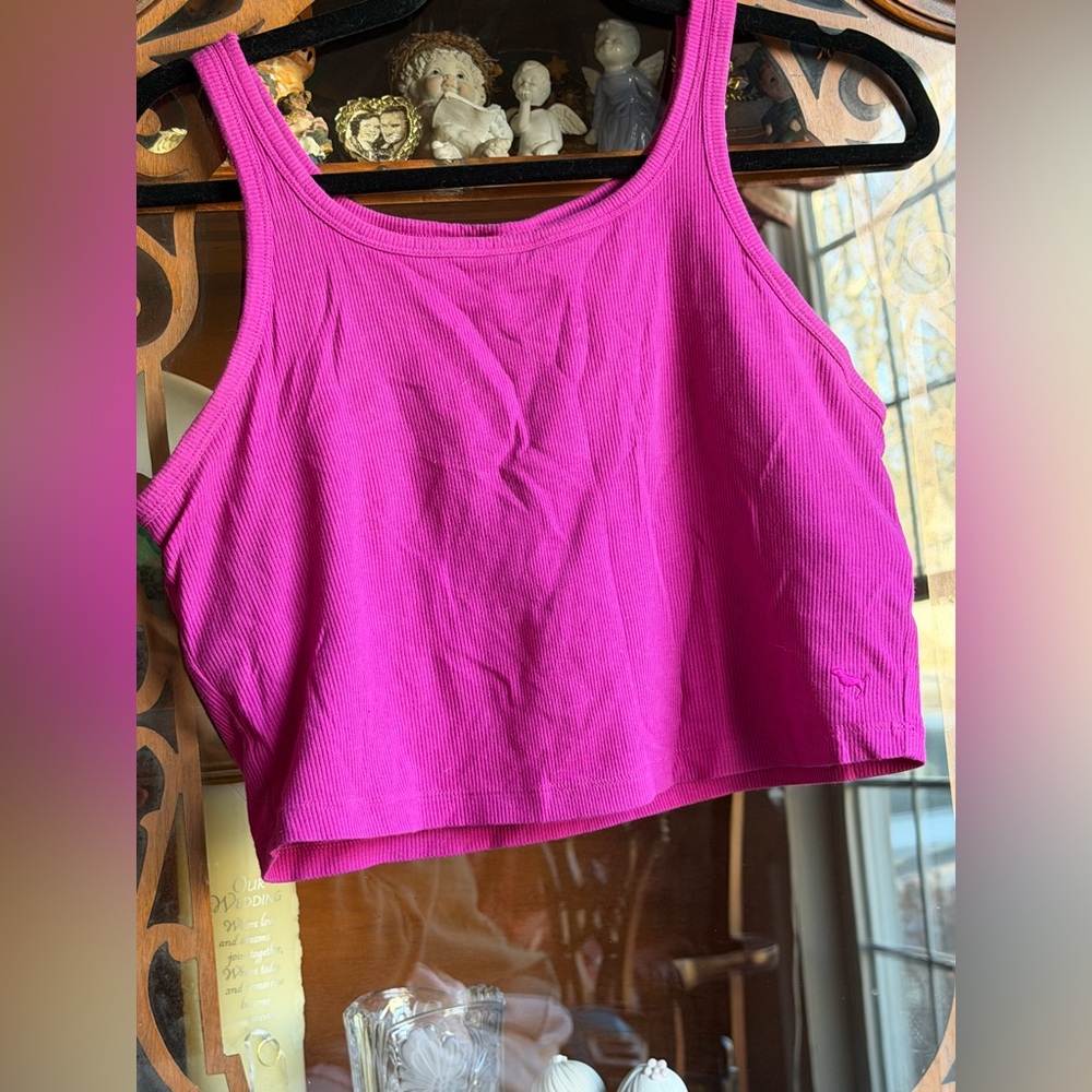 PINK Victoria's Secret Fuchsia 2 piece Top and skort